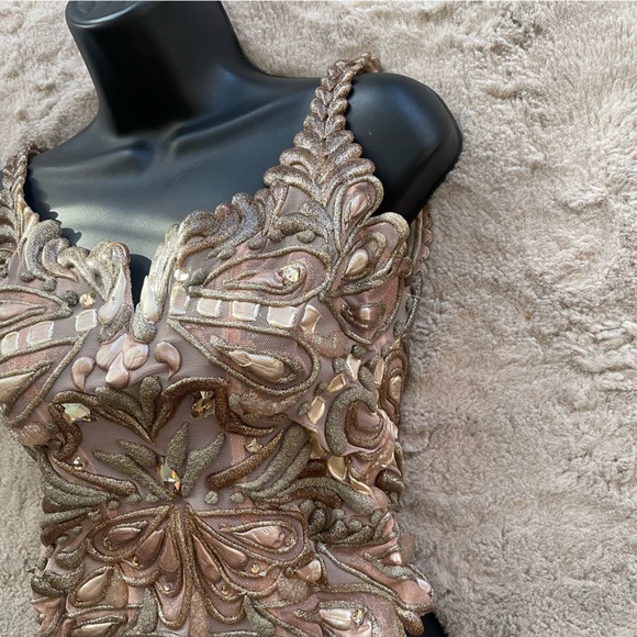 Ema Savahl Handpainted Y2K Corset Top - Picture 3 of 15